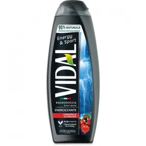Vidal Vidal Duschgel 500 Ml Energi & Sport