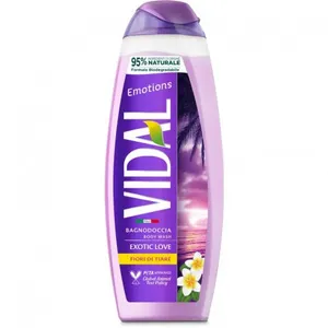 Vidal Vidal Duschgel 500 Ml Emot, Tiarablommor
