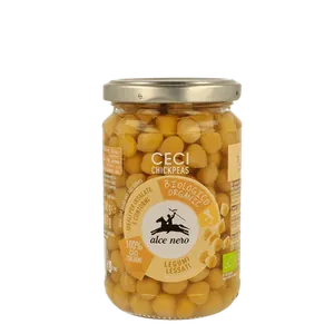 Alce nero Ekologiska kokta kikärtor Alce Nero 300 g