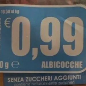 Albicocche essiccate