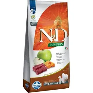 Farmina N&d; Pumpkin Dog Venison & Apple M/l 12 Kg