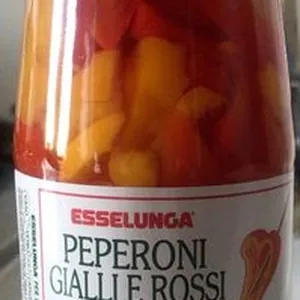 Peperoni gialli e rossi