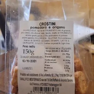 Crostini pomodoro e origano