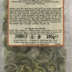 Plin crescenza e rucola