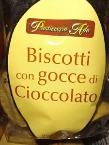 biscotti con gocce di cioccolato