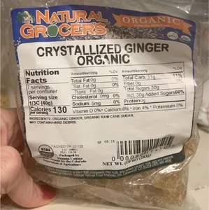 Crystallized ginger
