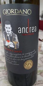 andrea vino rosso etichetta nera