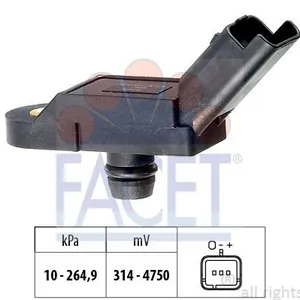 Lufttryckssensor, körhöjdsanpassning FACET 10.3164