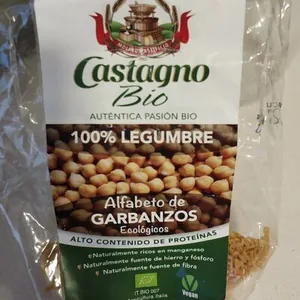 Alfabeto de garbanzos