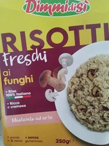 Risotti freschi ai funghi