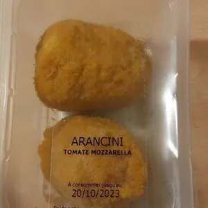 Arancini tomate mozzarella