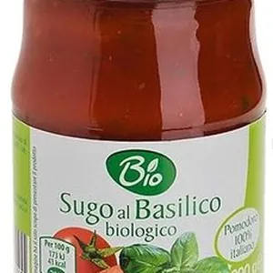 Sugo al basilico biologico