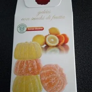 Le Preziose - Italian Fruit Jelly Sweets with Fruit Juice (Orange & Lemon), 7.1oz (200g)