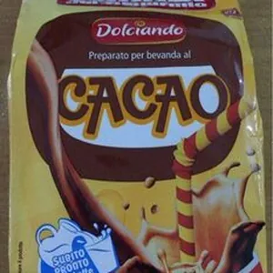 Preparato per bevande al cacao