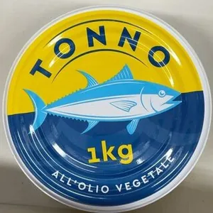 Tonno olio vegetale