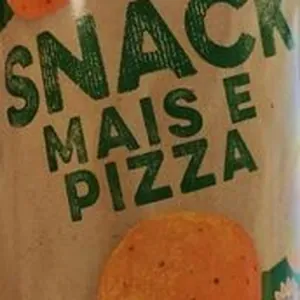 Snack mais e pizza