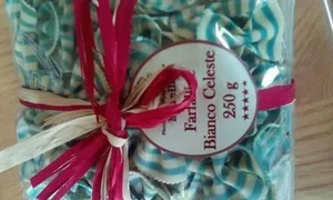 Farfalline bianco celeste