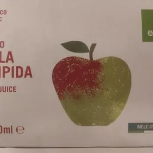 Succo mela limpida