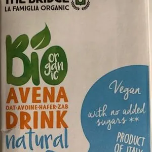 Boisson biologique à l'avoine