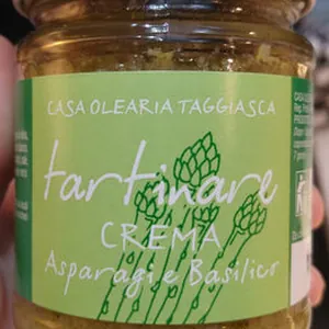 Tartinare crema asparagi e basilico