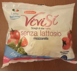 Mozzarella senza lattosio