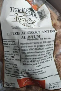 Delizie al croccantini al rhum