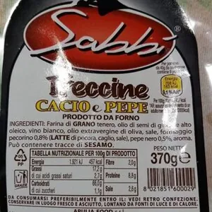 Treccine cacio e pepe