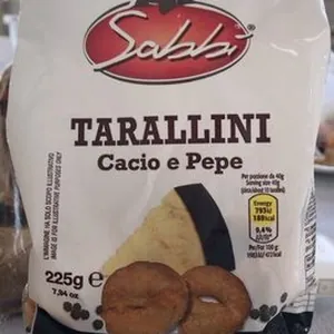 Tarallini cacio e pepe