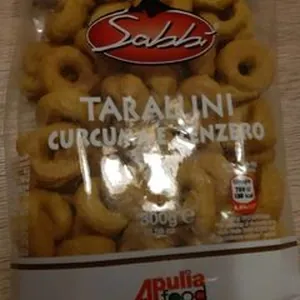 Taralli curcuma e zenzero