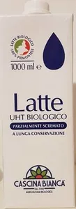 Latte UHT BIOLOGICO PARZIALMENTE SCEEMATO
