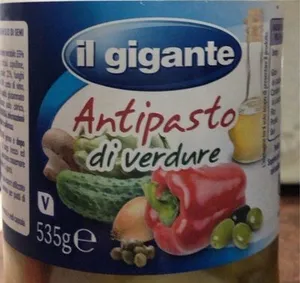 Antipasto di verdure