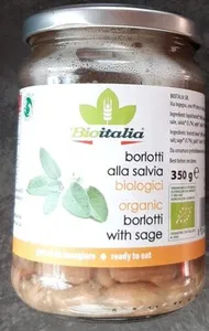 Borlotti alla salvia biologici