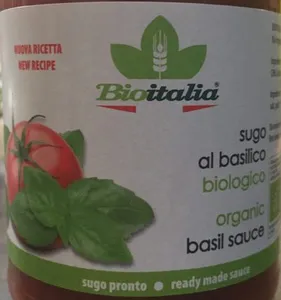 Sugo al basilico biologico