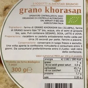 Piadini grano khorasan