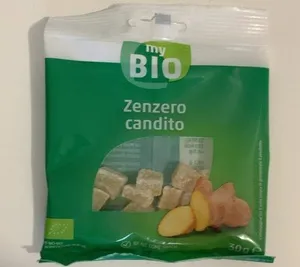 Zenzero candito