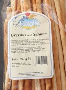 Gressins au sesame
