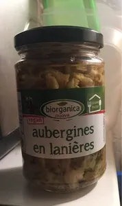 Aubergines en lanieres