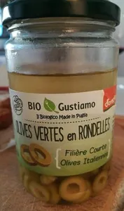 Olives vertes en rondelles