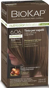 Biokap BIOKAP DELICATE RAPID hårfärg - 6.06 Mörkblond Havanna 135 ml