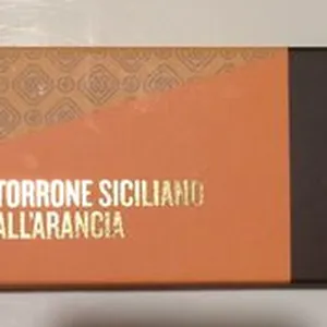 Torrone siciliano all'arancia