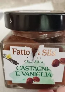 Crema bio castagne e vaniglia