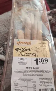 Grissini all'olio evo e farina tipo 1