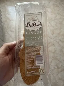 Lingue integrali al mais con farina macinata a pietra