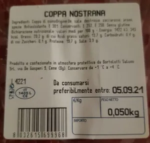 Coppa Nostrana