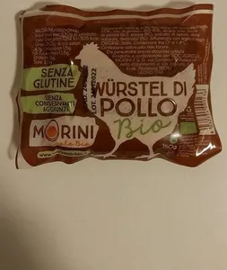 Wurstel di pollo Morini solo bio
