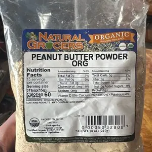 Organic Peanut Butter Powder