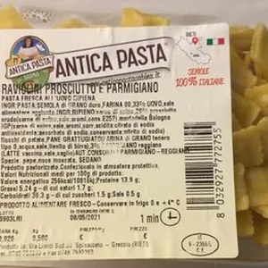 Raviolini prosciutto e parmigiano