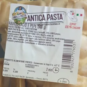 Ravioli cacio e pepe