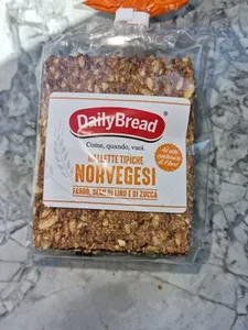 Gallette Tipiche Norvegesi - Farro, semi di girasole, lino e zucca