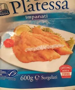 filetto di platessa impanati